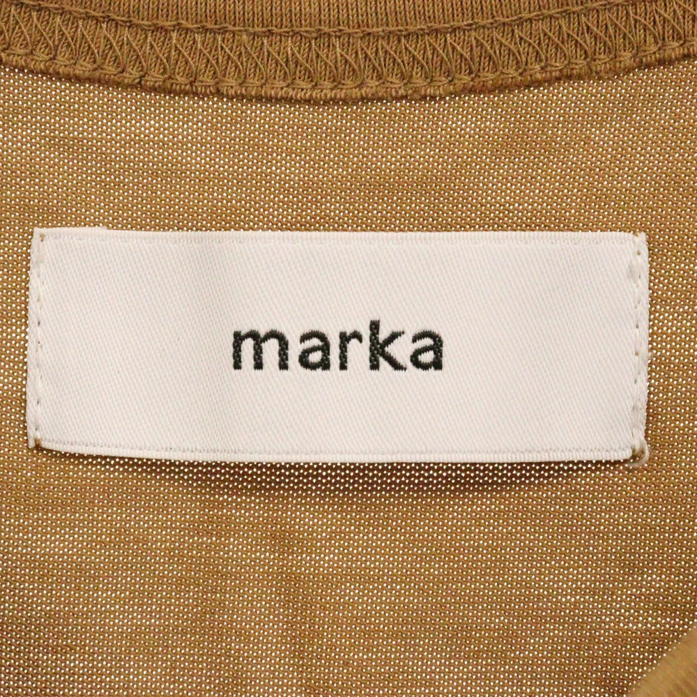 marka(マーカ) 20SS ノースリーブ カットソーキャメル M20A-16CS02A