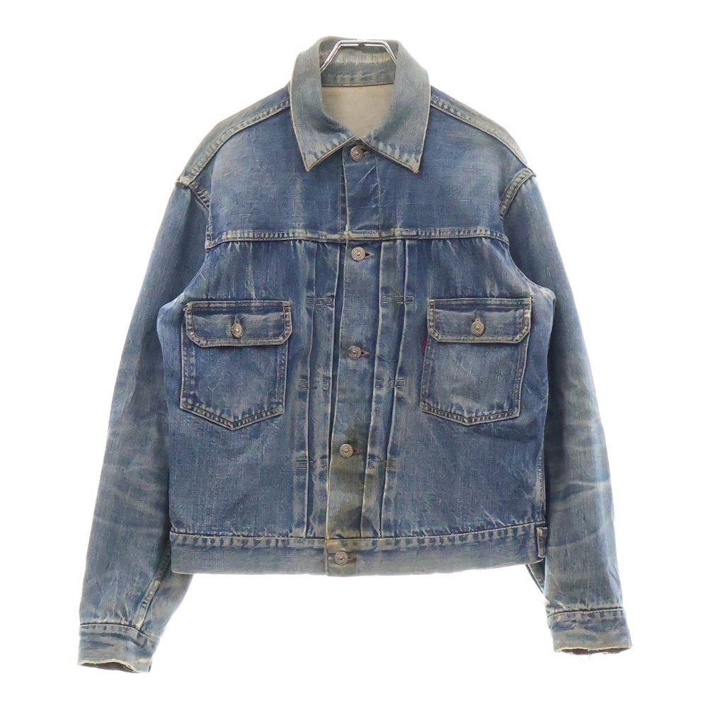 Levi's(リーバイス) 50s VINTAGE 507XX 2nd 革パッチ ボタン裏刻印17 セカンド デニム トラッカー ジャケット