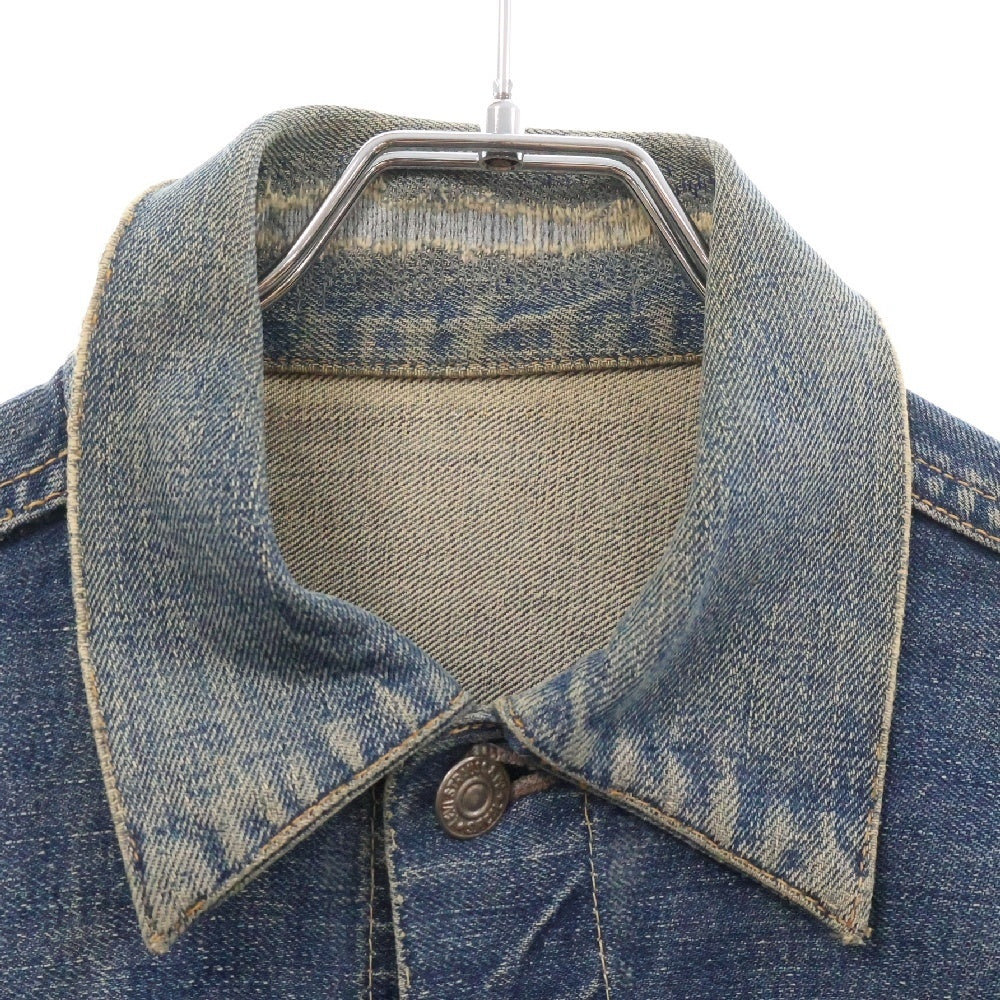 Levi's(リーバイス) 50s VINTAGE 507XX 2nd 革パッチ ボタン裏刻印17 セカンド デニム トラッカー ジャケット