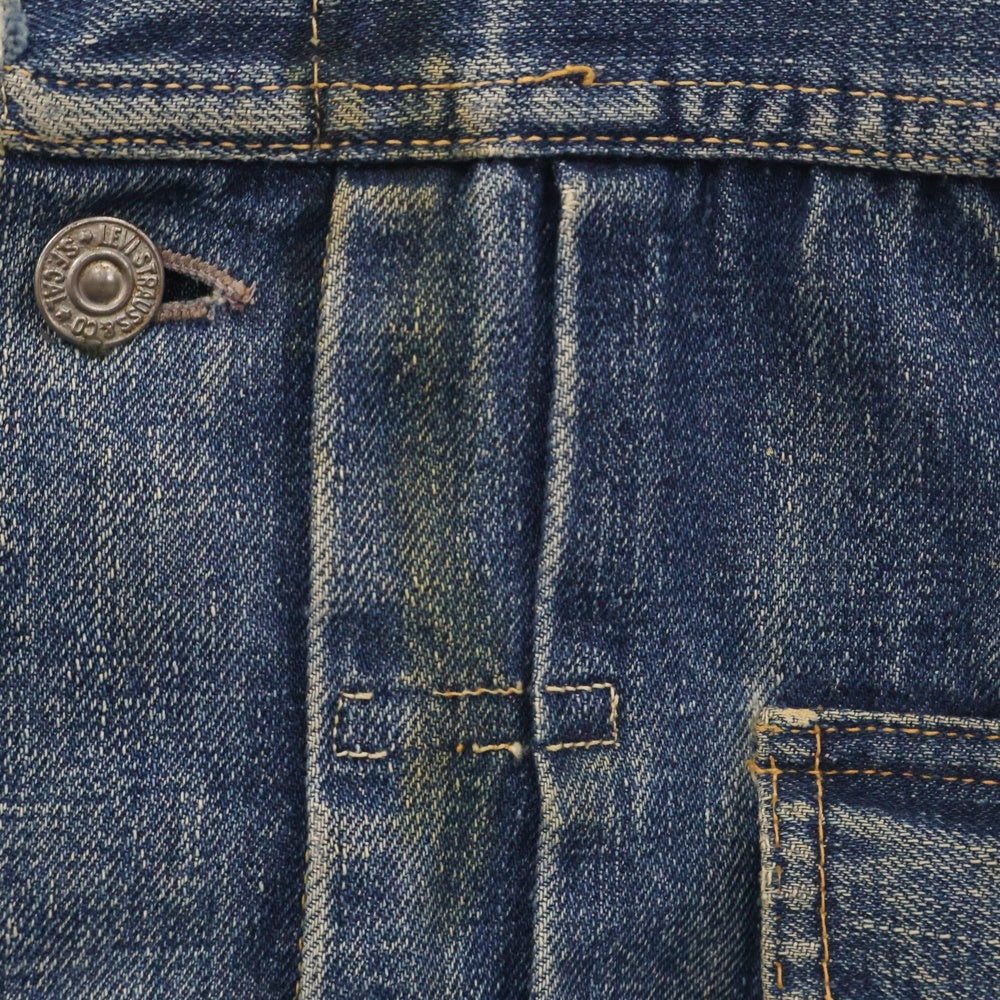 Levi's(リーバイス) 50s VINTAGE 507XX 2nd 革パッチ ボタン裏刻印17 セカンド デニム トラッカー ジャケット