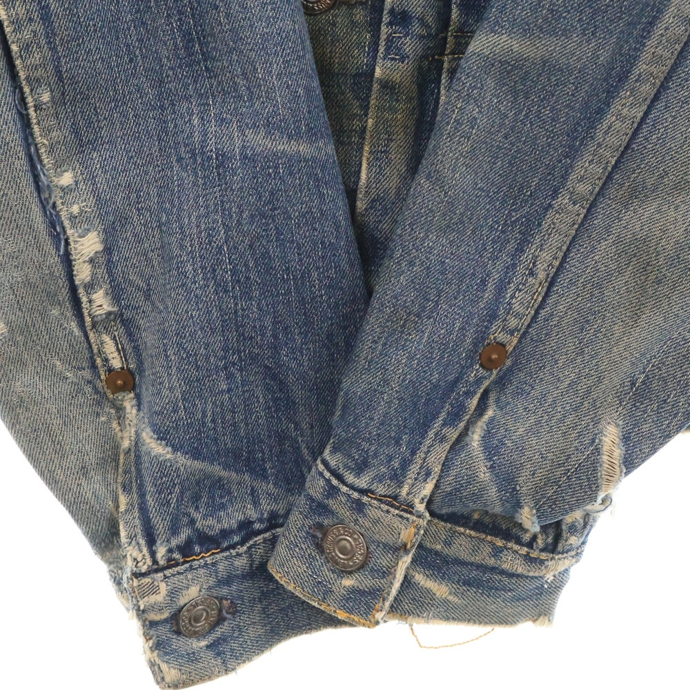 Levi's(リーバイス) 50s VINTAGE 507XX 2nd 革パッチ ボタン裏刻印17 セカンド デニム トラッカー ジャケット