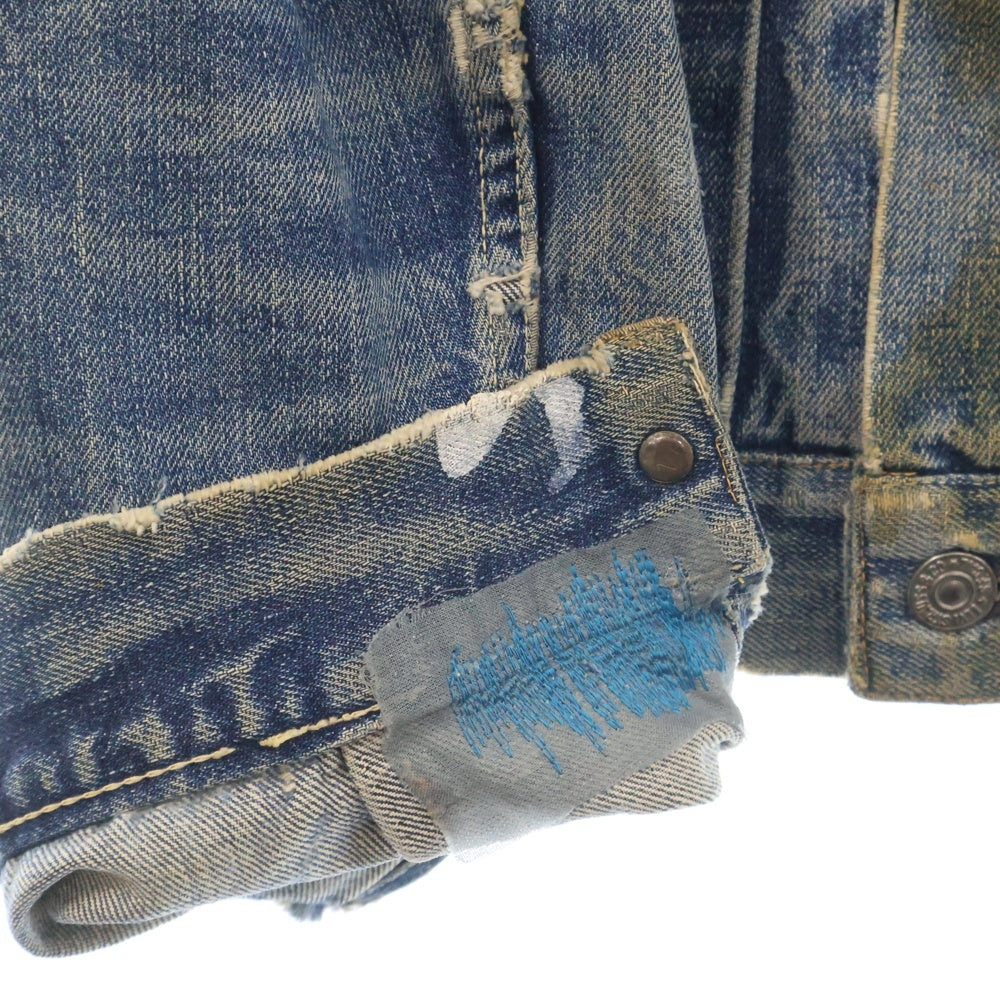 Levi's(リーバイス) 50s VINTAGE 507XX 2nd 革パッチ ボタン裏刻印17 セカンド デニム トラッカー ジャケット