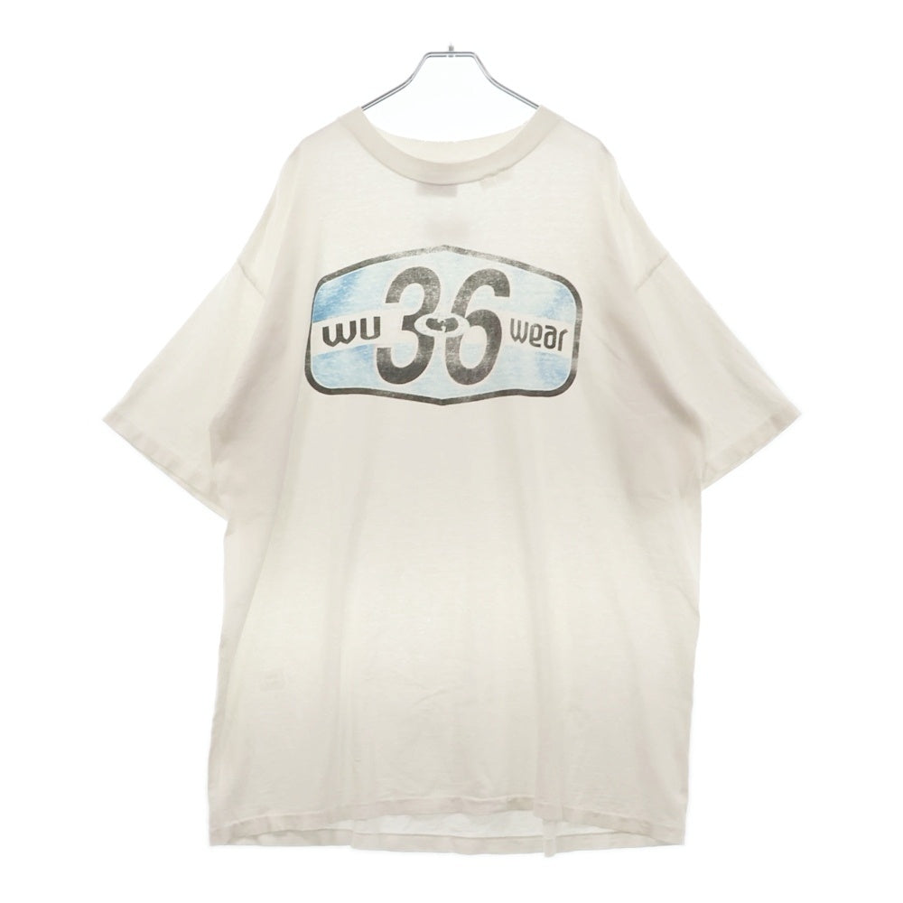 VINTAGE(ヴィンテージ) 90s WU-TANG ウータン 36 プリント Tシャツ 半袖カットソー ホワイト