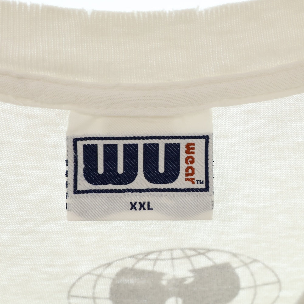 VINTAGE(ヴィンテージ) 90s WU-TANG ウータン 36 プリント Tシャツ 半袖カットソー ホワイト