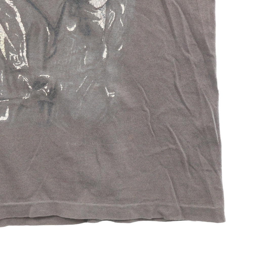 VINTAGE(ヴィンテージ) 90S STARWARS HAN SOLO スターウォーズ カーボナイト凍結 ハンソロ プリント 半袖Tシャツ グレー