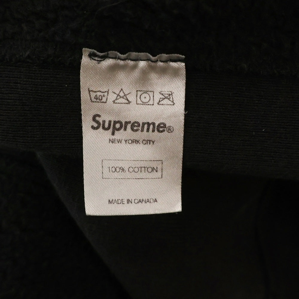 SUPREME(シュプリーム) 12AW Last Supper Pullover 最後の晩餐 プリント プルオーバーパーカー ブラック