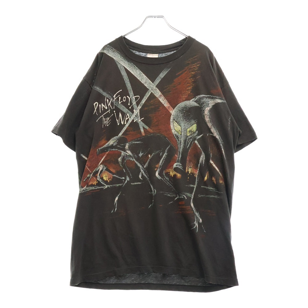 VINTAGE(ヴィンテージ) 90S ピンクフロイド ザウォール ウィンターランドボディ プリントTシャツ 半袖カットソー ブラック
