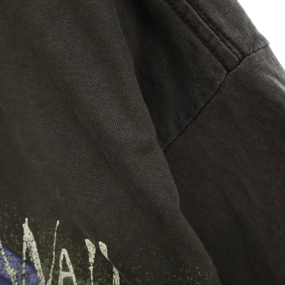 VINTAGE(ヴィンテージ) 90S ピンクフロイド ザウォール ウィンターランドボディ プリントTシャツ 半袖カットソー ブラック