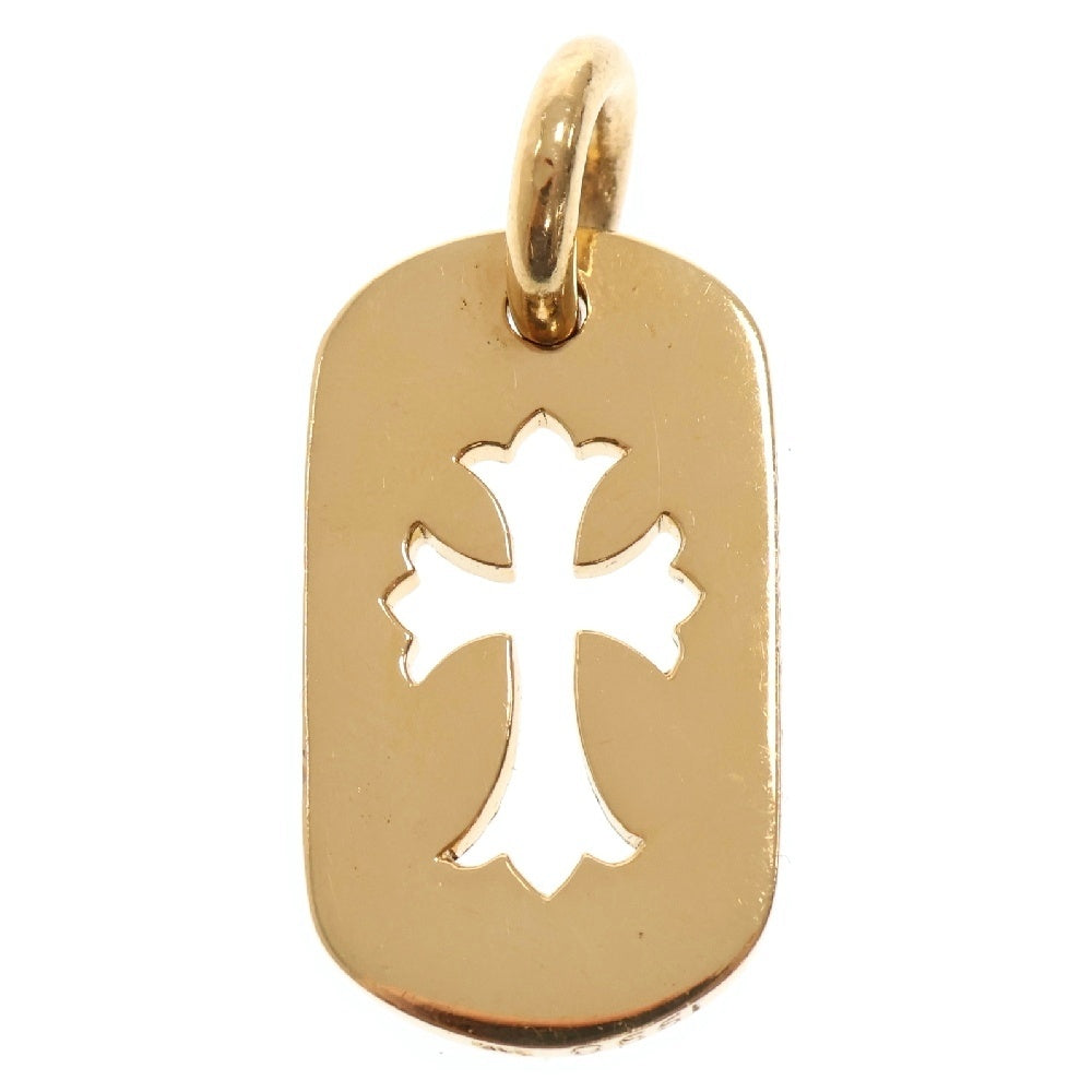 CHROME HEARTS(クロムハーツ) 22K SMALL DOGTAG スモールドッグタグ ペンダントトップ ゴールド