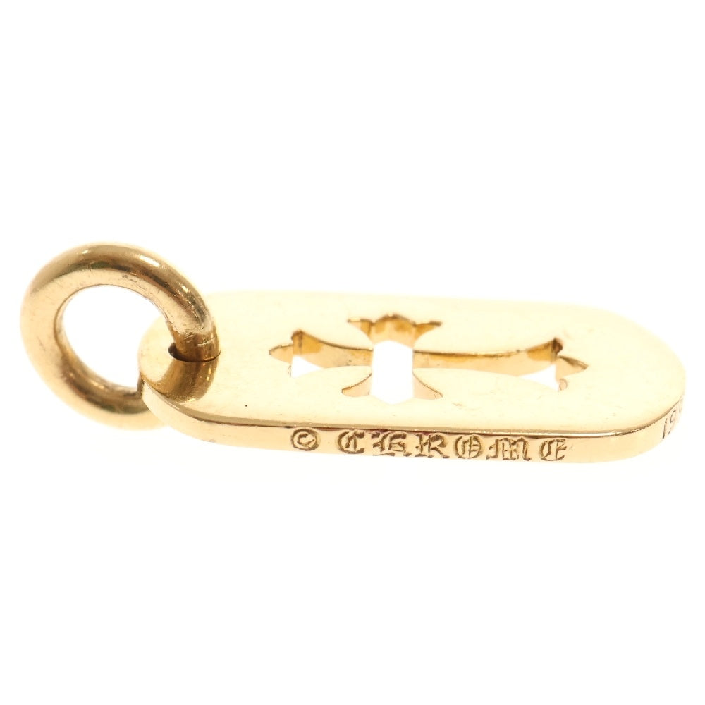 CHROME HEARTS(クロムハーツ) 22K SMALL DOGTAG スモールドッグタグ ペンダントトップ ゴールド