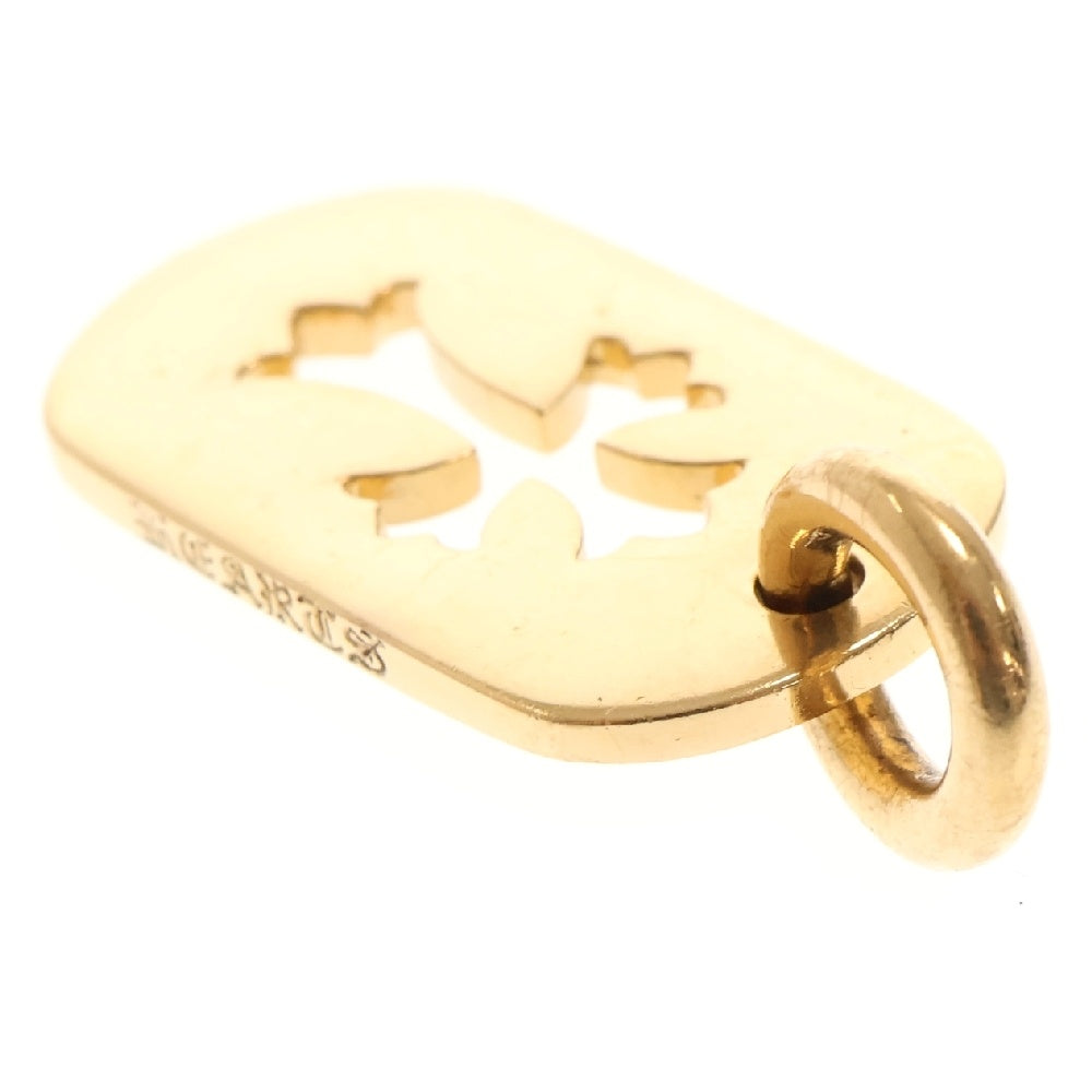 CHROME HEARTS(クロムハーツ) 22K SMALL DOGTAG スモールドッグタグ ペンダントトップ ゴールド