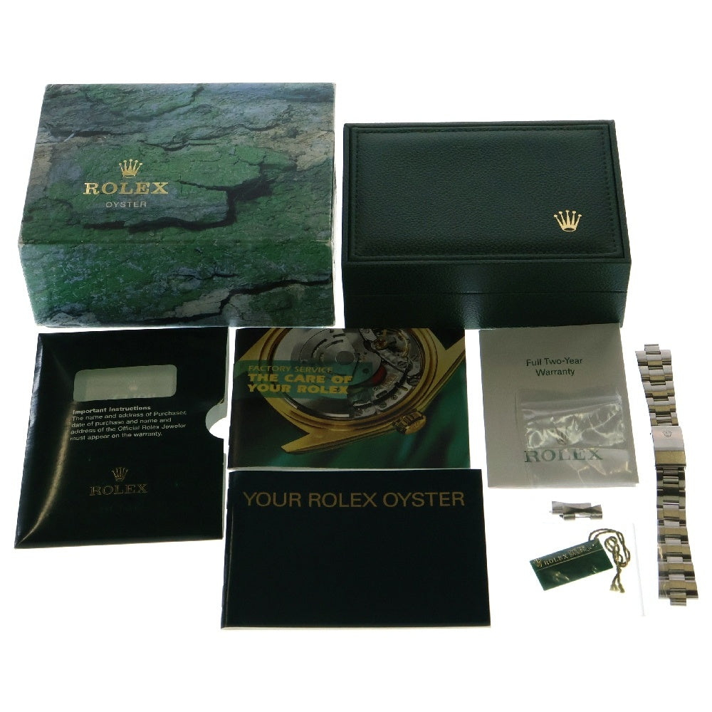 CHROME HEARTS(クロムハーツ) ×ROLEX エアキング オイスターパーペチュアル 14000フラット CHプラス Wロック ウォッチブレス 腕時計