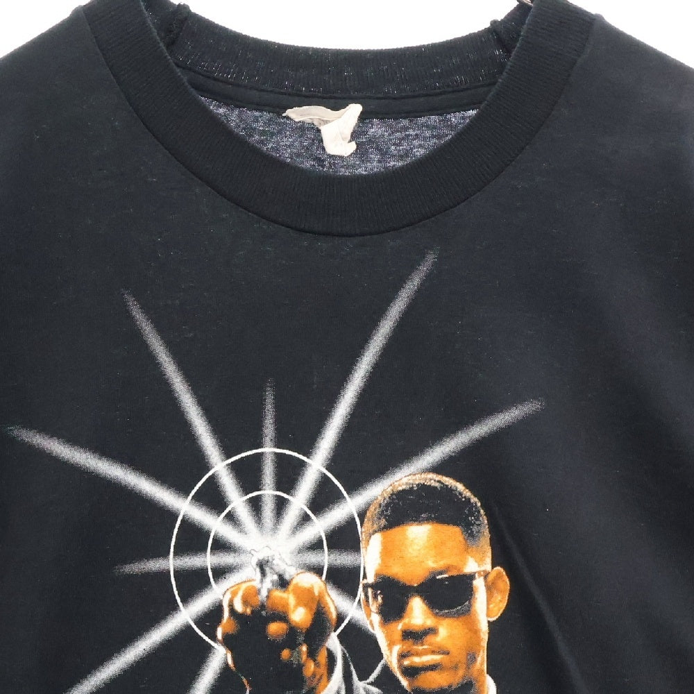 VINTAGE(ヴィンテージ) 90S Men In Black FREEZE IT BUG! メンインブラック プリント 半袖Tシャツ ブラック