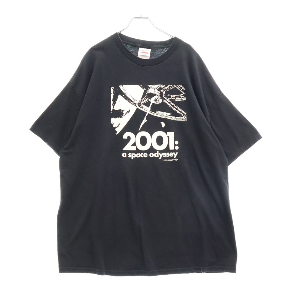 VINTAGE(ヴィンテージ) 00S 2001 a Space Odyssey プリント 半袖Tシャツ ブラック