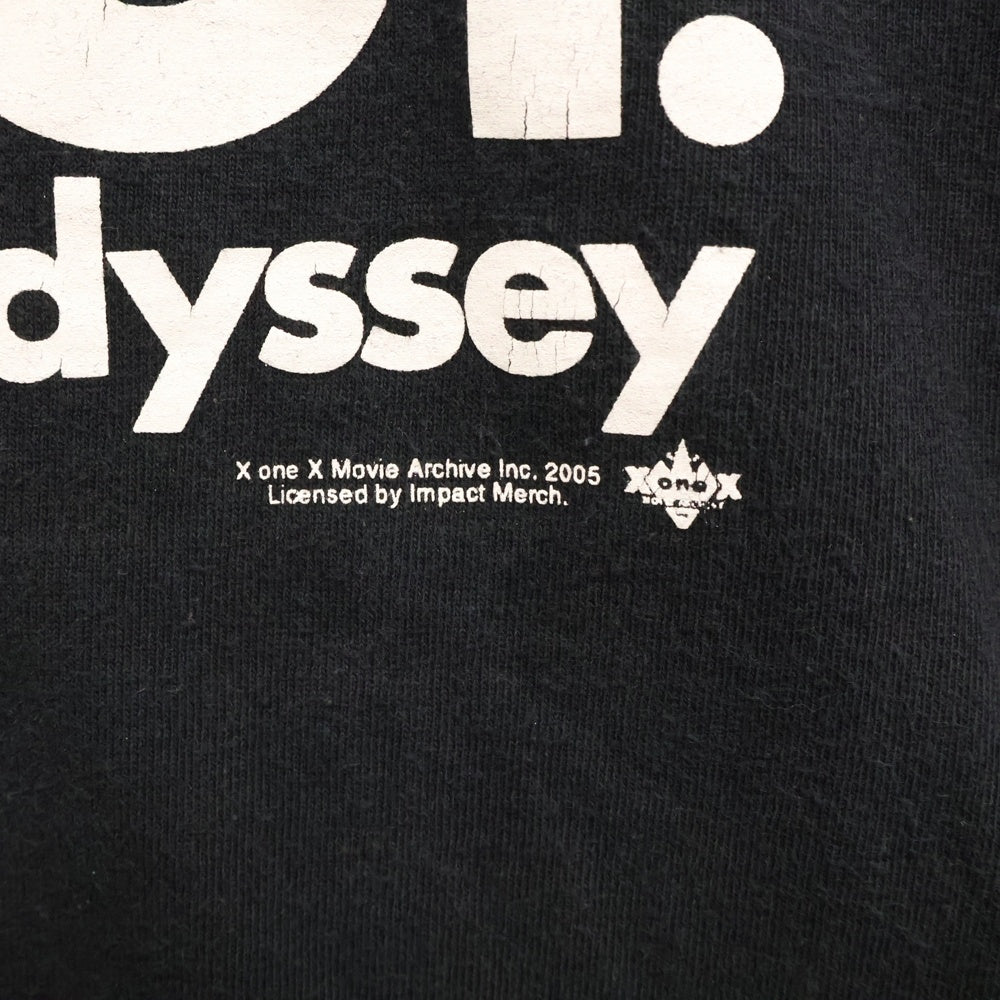 VINTAGE(ヴィンテージ) 00S 2001 a Space Odyssey プリント 半袖Tシャツ ブラック