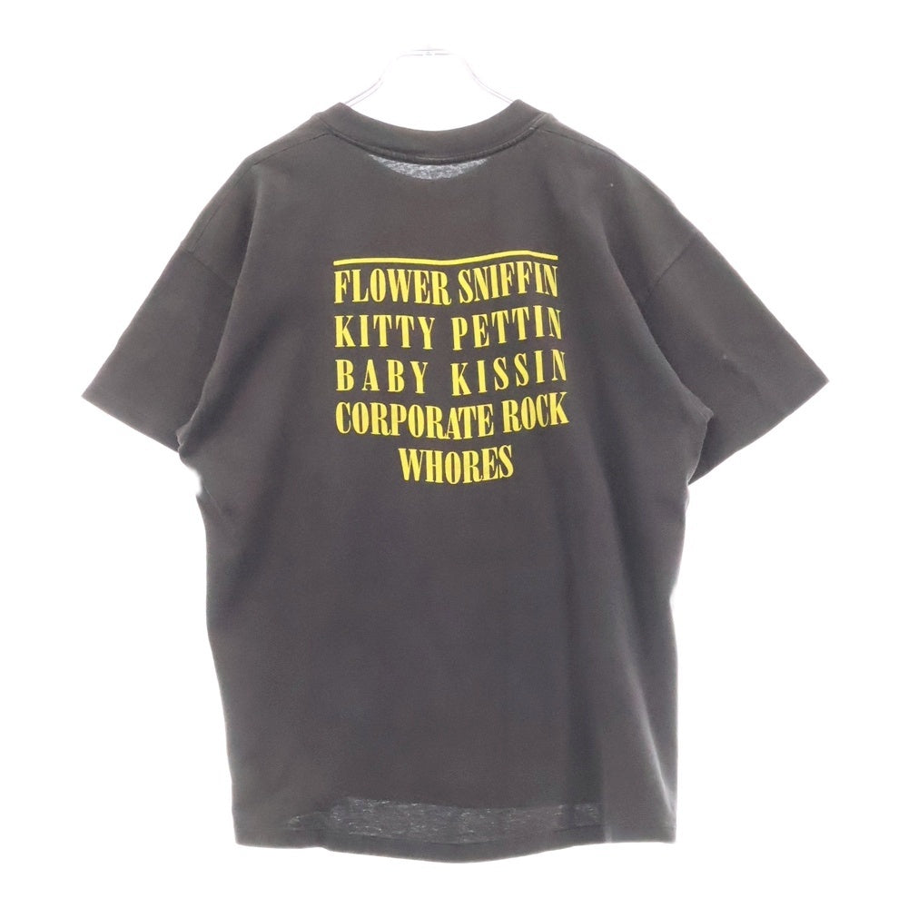 VINTAGE(ヴィンテージ) 90s NIRVANA SMILE ニルヴァーナ スマイル Tシャツ 半袖カットソー ブラック