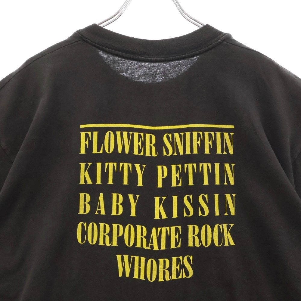 VINTAGE(ヴィンテージ) 90s NIRVANA SMILE ニルヴァーナ スマイル Tシャツ 半袖カットソー ブラック