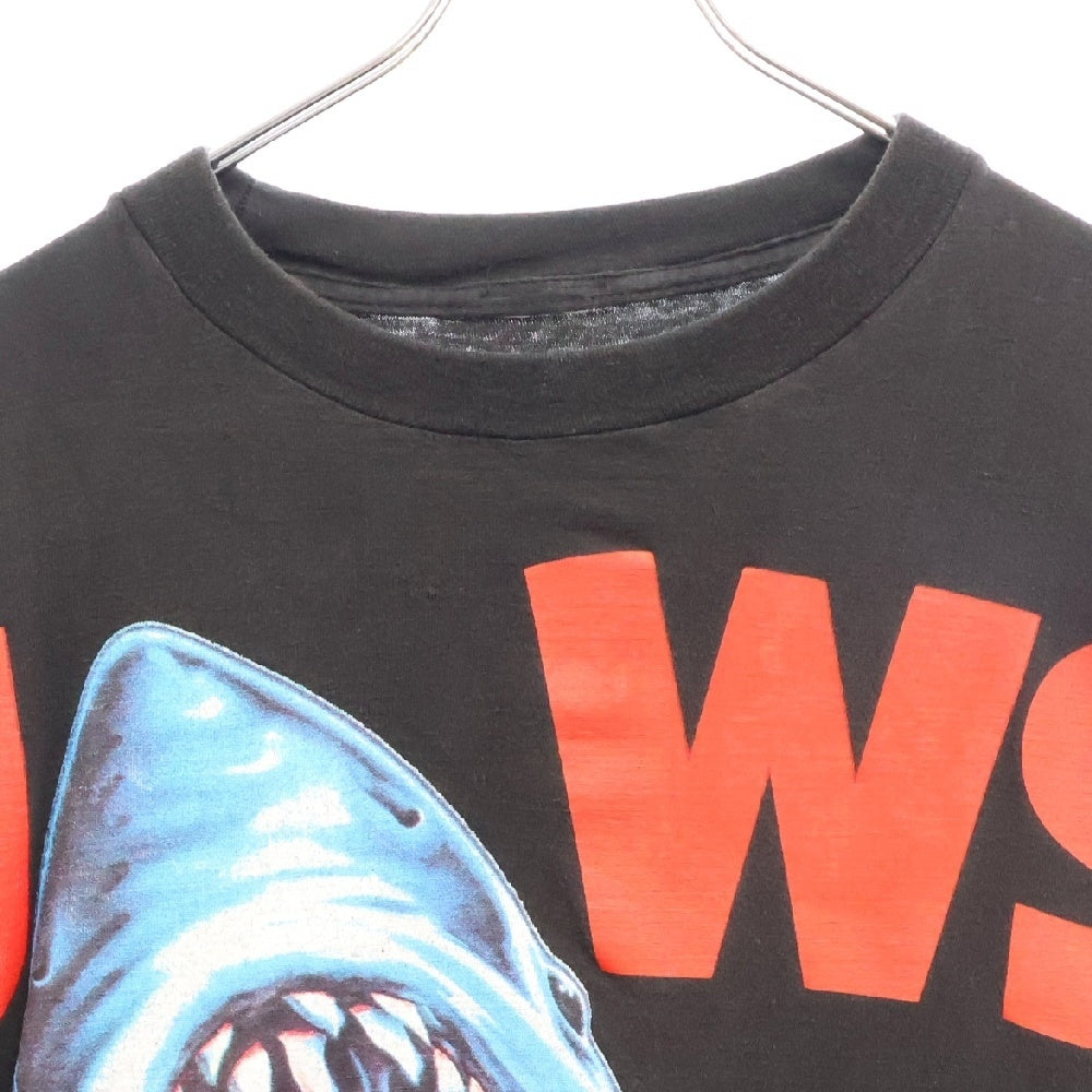 VINTAGE(ヴィンテージ) 90s JAWS UNIVERSAL MOVIE PROMO ジョーズ Tシャツ 半袖カットソー ブラック