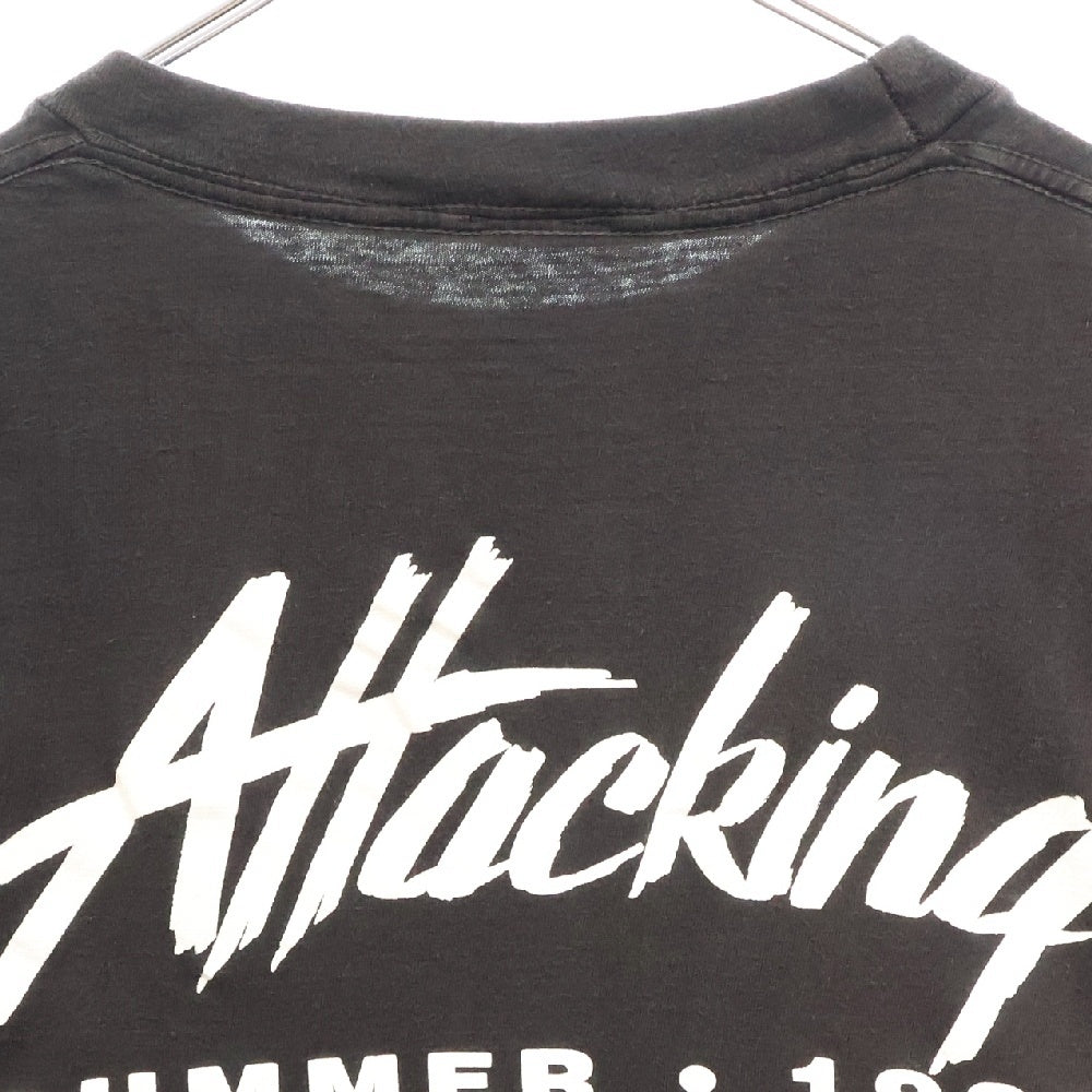VINTAGE(ヴィンテージ) 90s JAWS UNIVERSAL MOVIE PROMO ジョーズ Tシャツ 半袖カットソー ブラック