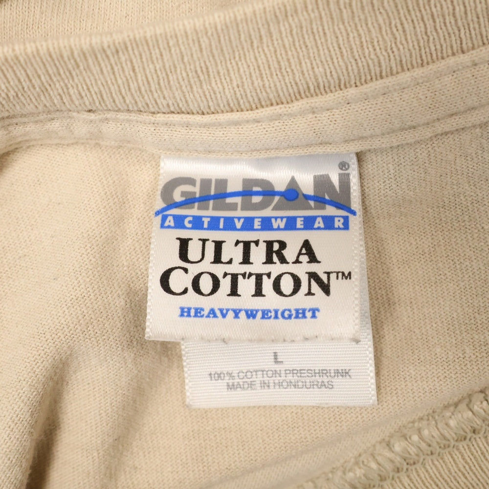 VINTAGE(ヴィンテージ) 90s Fear and Loathing in Las Vegas MOVIE TEE ラスベガスをやっつけろ Tシャツ 半袖カットソー ベージュ