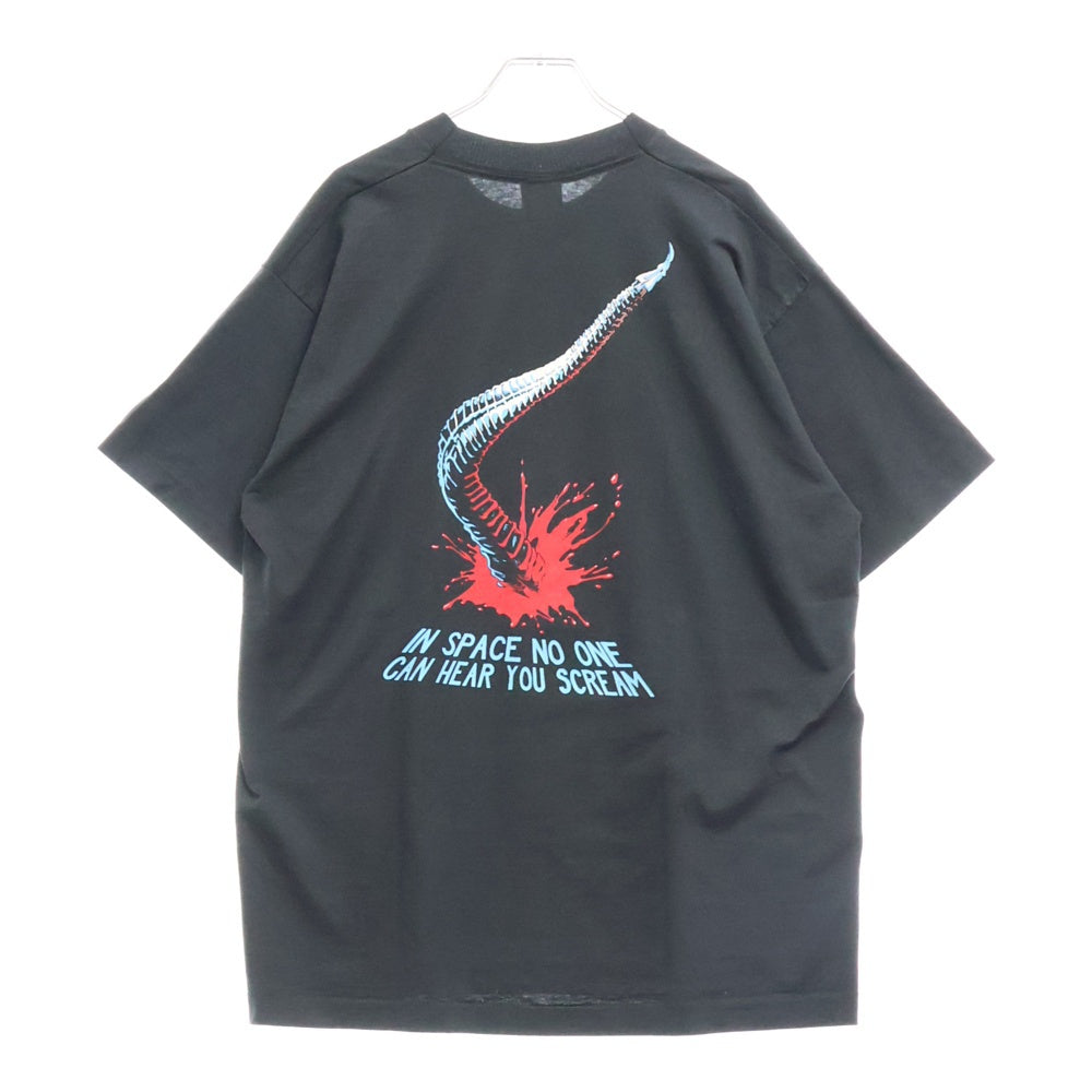 VINTAGE(ヴィンテージ) 90s AKIENS エイリアン Tシャツ 半袖カットソー ブラック