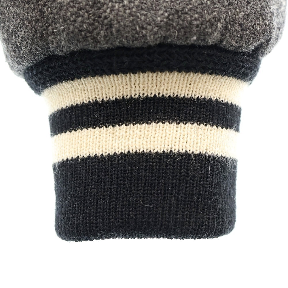 SAINT LAURENT PARIS(サンローランパリ) 14AW レザー切替 テディジャケット スタジャン ブルゾン グレー 354718 Y968F