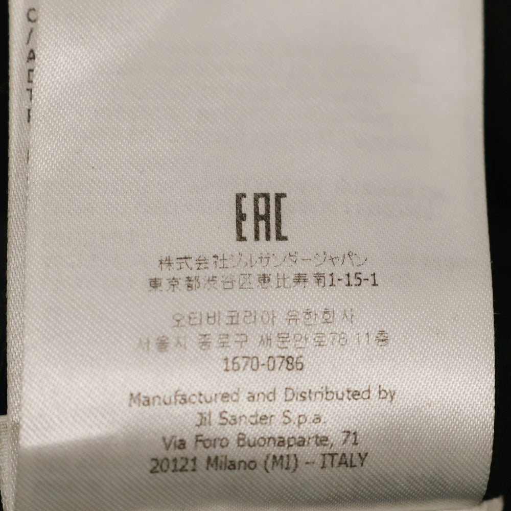 JIL SANDER(ジルサンダー) 22AW ウールトラウザーパンツ J23KA0006 J40021 ブラック