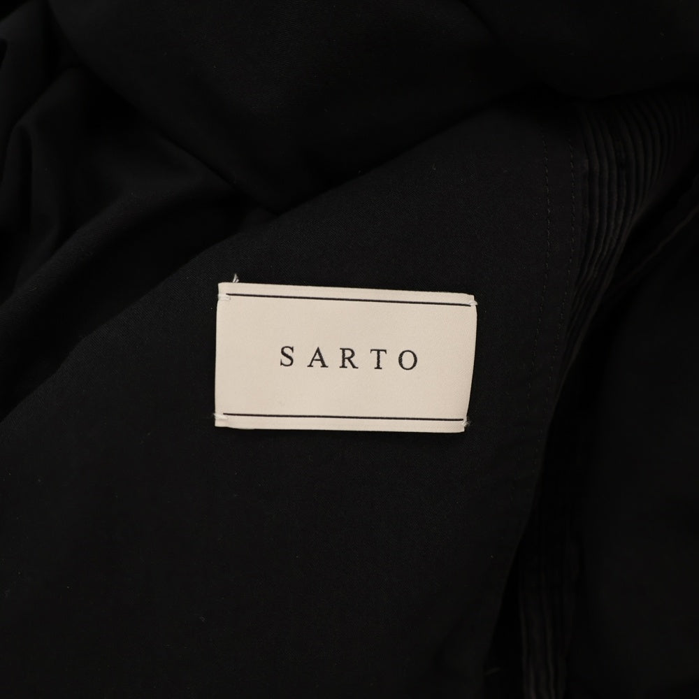 SARTO(サルト) コーデュロイカバーオールジャケット アウター ブラック