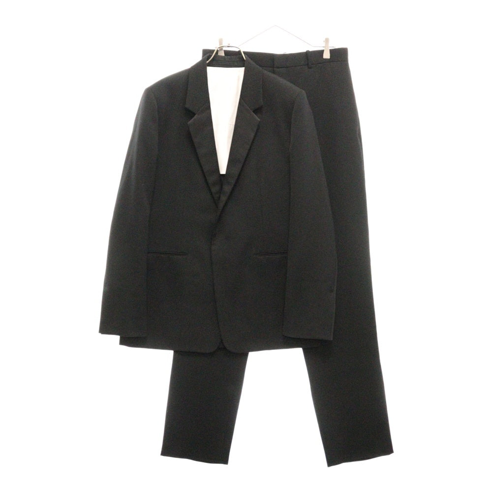 JIL SANDER(ジルサンダー) Wool And Silk Tailored Suit J23FT0003 JTN079 シルクテーラード/スラックス セットアップ ブラック