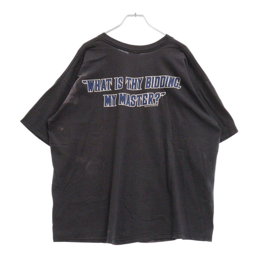 VINTAGE(ヴィンテージ) 90S Star Wars パルパティーン ダースベイダー プリント 半袖Tシャツ ブラック