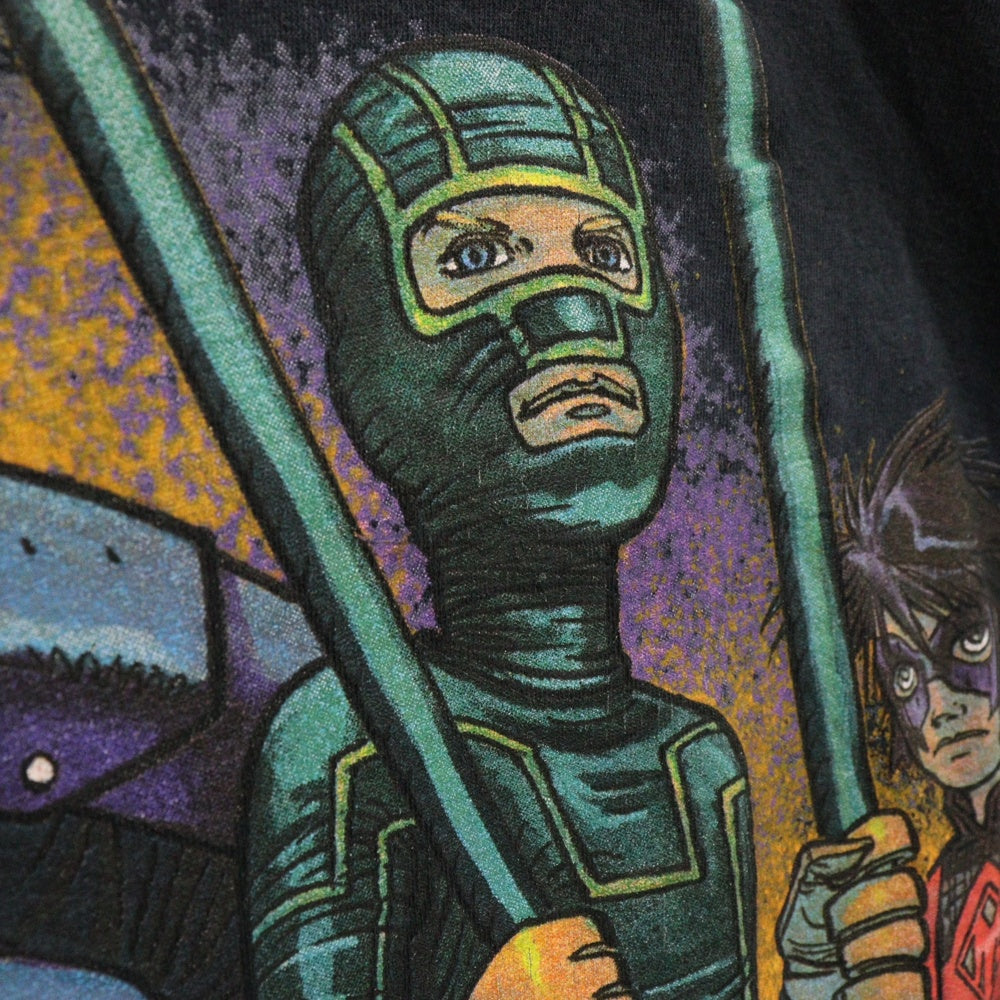VINTAGE(ヴィンテージ) 00S KICK-ASS キックアス プリント 半袖Tシャツ ブラック