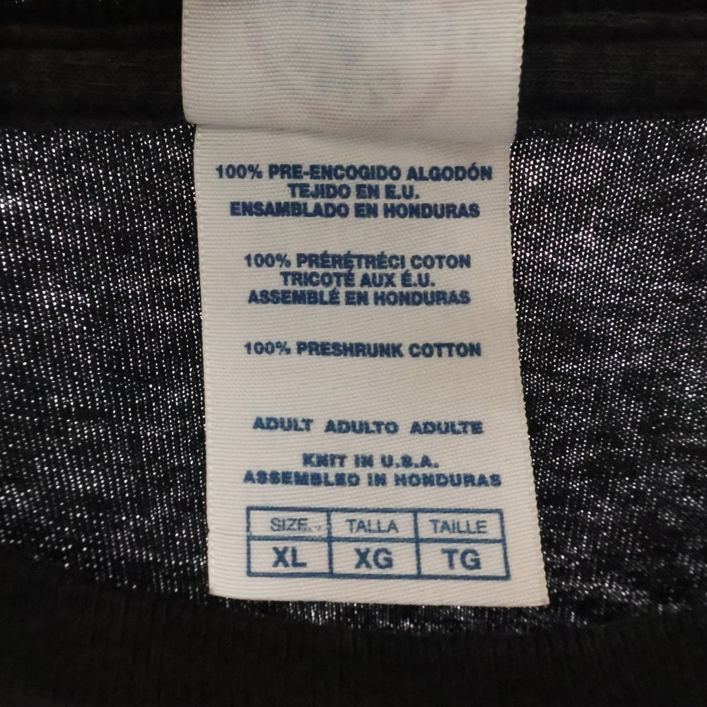 VINTAGE(ヴィンテージ) 00s LIQUID BLUE 2001 SKULL PILE リキッドブルー スカルパイル Tシャツ 半袖カットソー ブラック