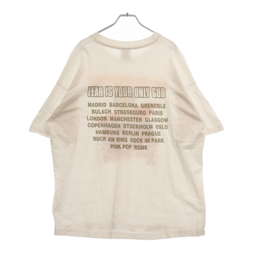 VINTAGE(ヴィンテージ) 90s RAGE AGAINST THE MACHINE EVIL EMPIRE レイジアゲインストザマシーン イービルエンパイア Tシャツ 半袖カットソー ホワイト