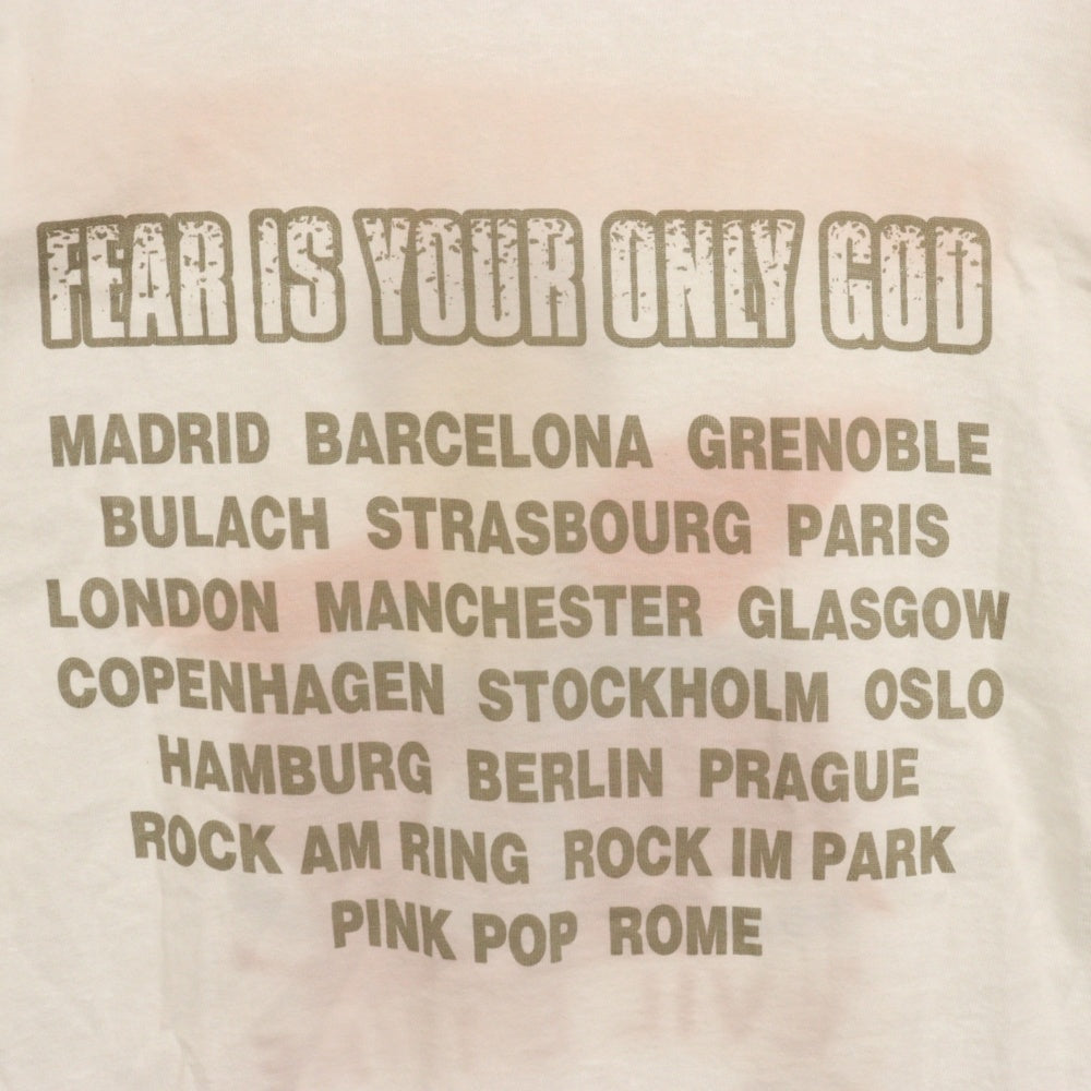 VINTAGE(ヴィンテージ) 90s RAGE AGAINST THE MACHINE EVIL EMPIRE レイジアゲインストザマシーン イービルエンパイア Tシャツ 半袖カットソー ホワイト