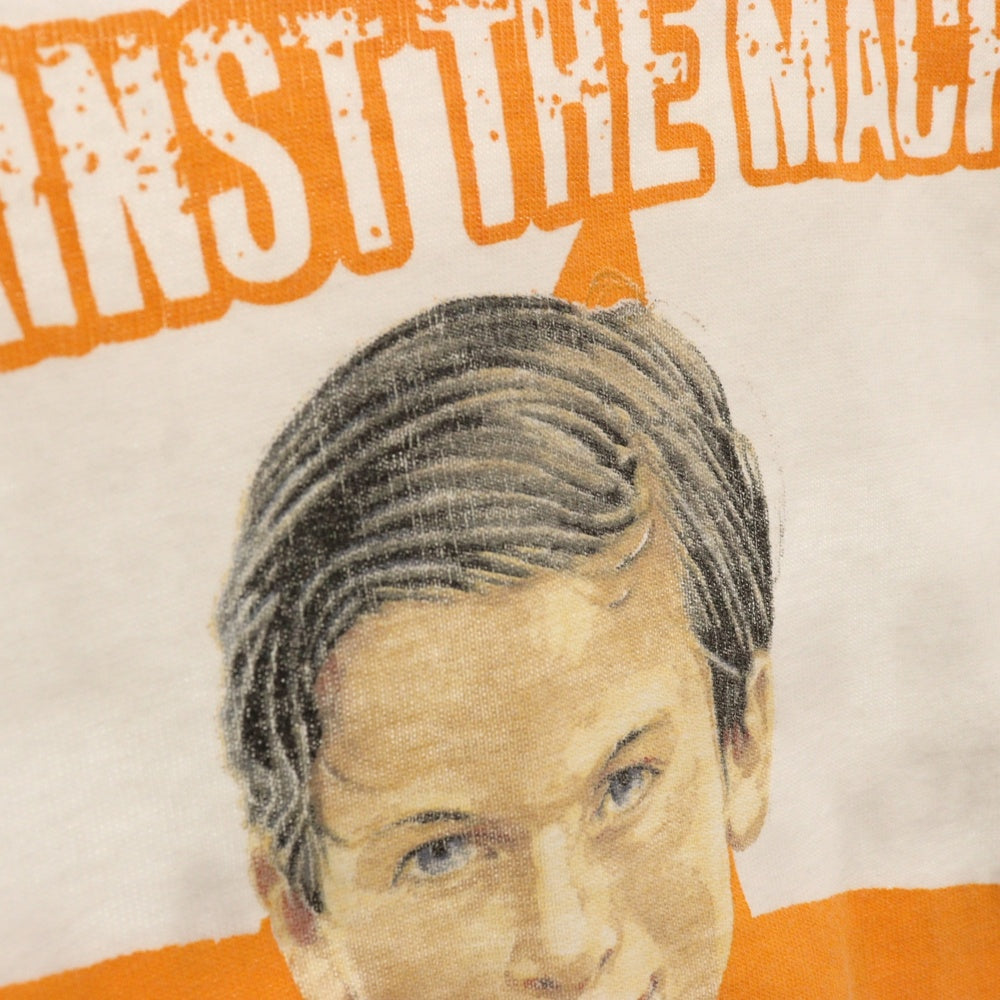 VINTAGE(ヴィンテージ) 90s RAGE AGAINST THE MACHINE EVIL EMPIRE レイジアゲインストザマシーン イービルエンパイア Tシャツ 半袖カットソー ホワイト