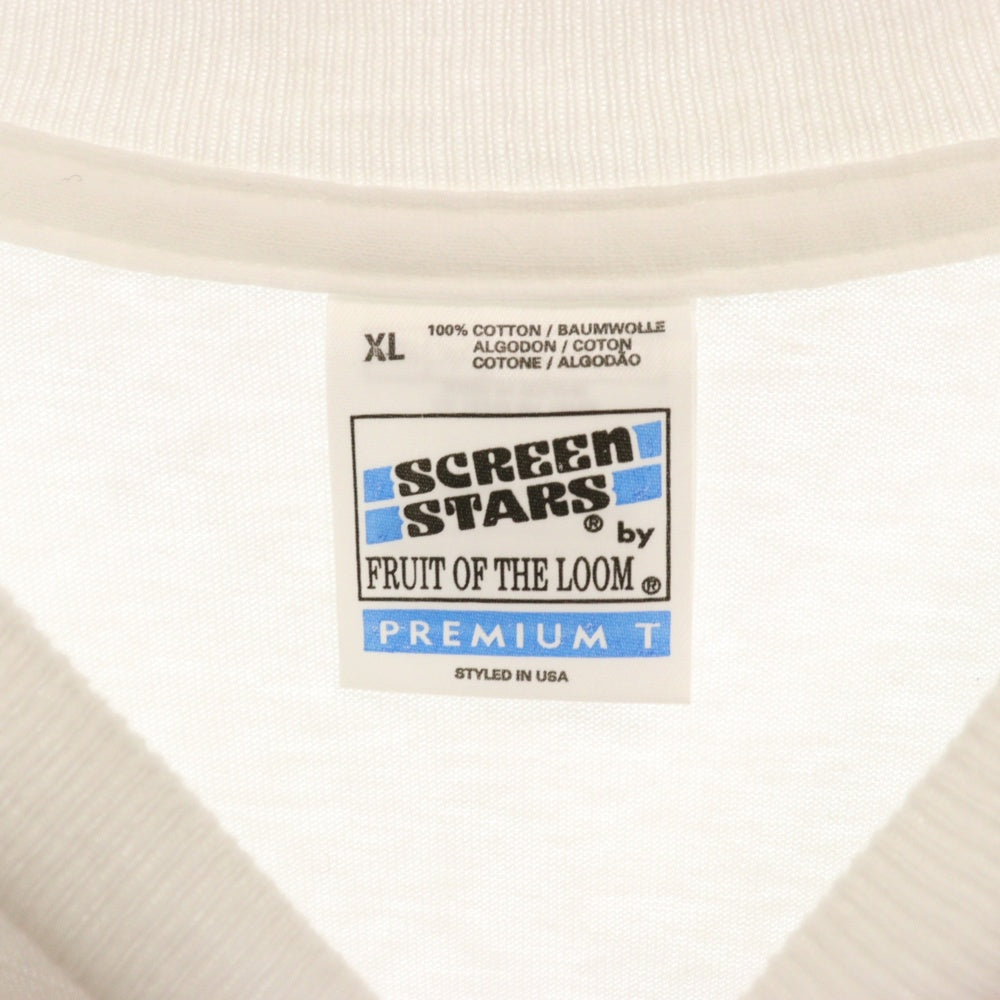 VINTAGE(ヴィンテージ) 90s RAGE AGAINST THE MACHINE EVIL EMPIRE レイジアゲインストザマシーン イービルエンパイア Tシャツ 半袖カットソー ホワイト