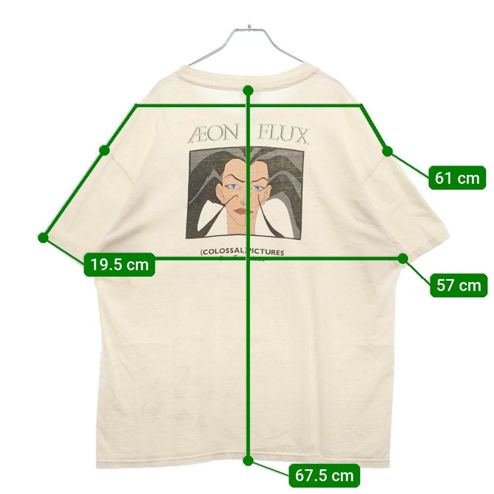 VINTAGE(ヴィンテージ) 90s AEON FLUX ANIME TEE イーオン・フラックス Tシャツ 半袖カットソー ホワイト