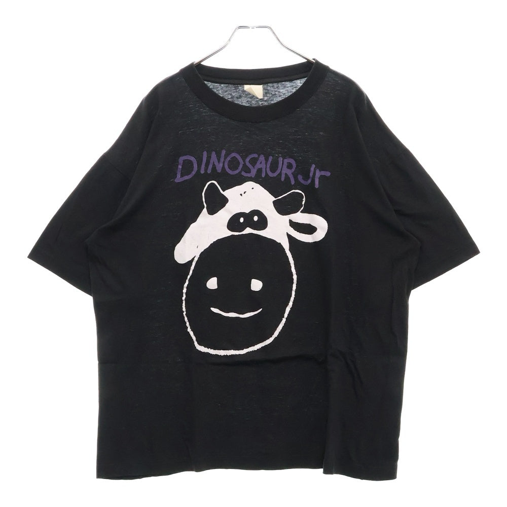 VINTAGE(ヴィンテージ) 90s DINOSAUR Jr COW TEE ダイナソージュニア カウ Tシャツ 半袖カットソー ブラック