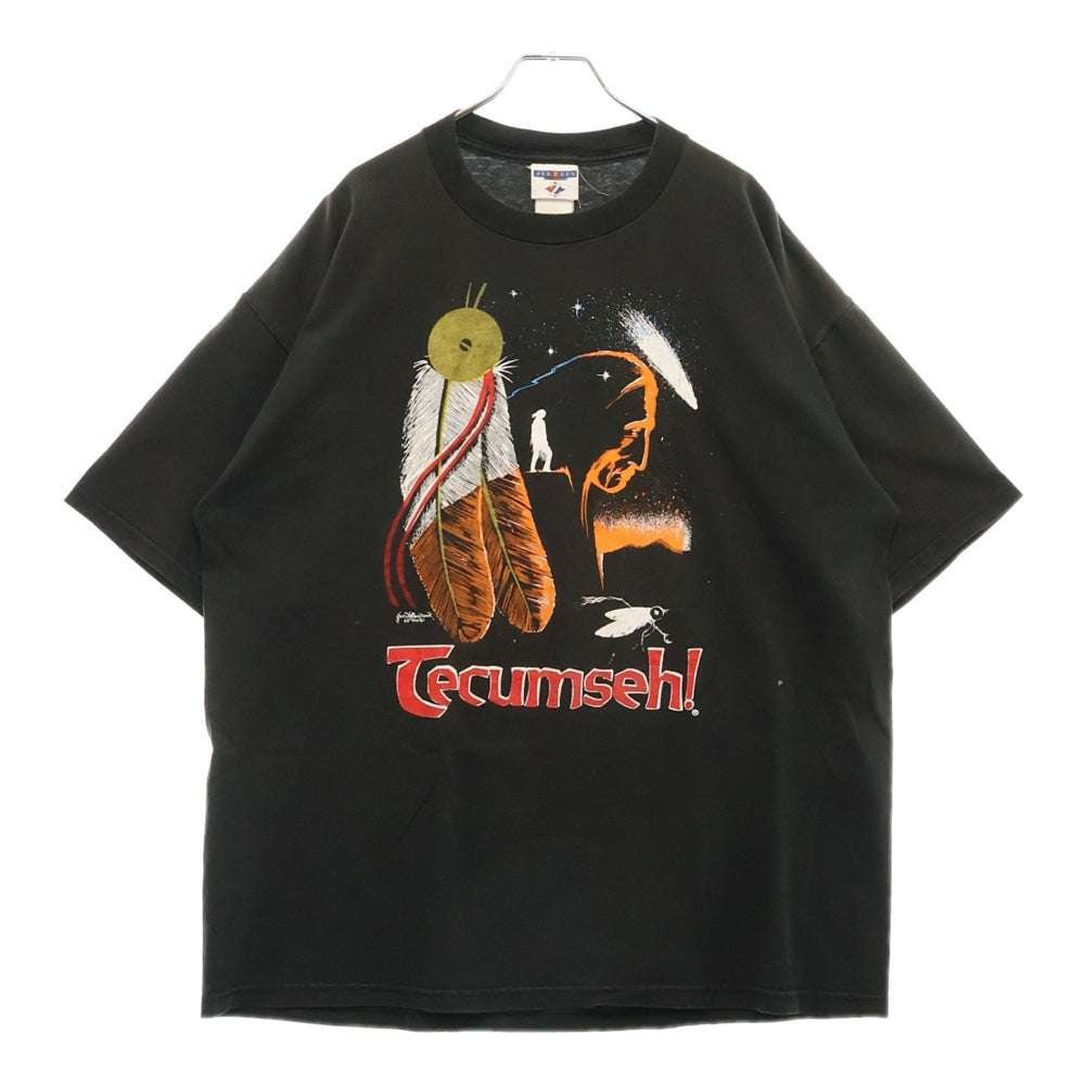 VINTAGE(ヴィンテージ) 90s TECUMSEH Tシャツ 半袖カットソー ブラック