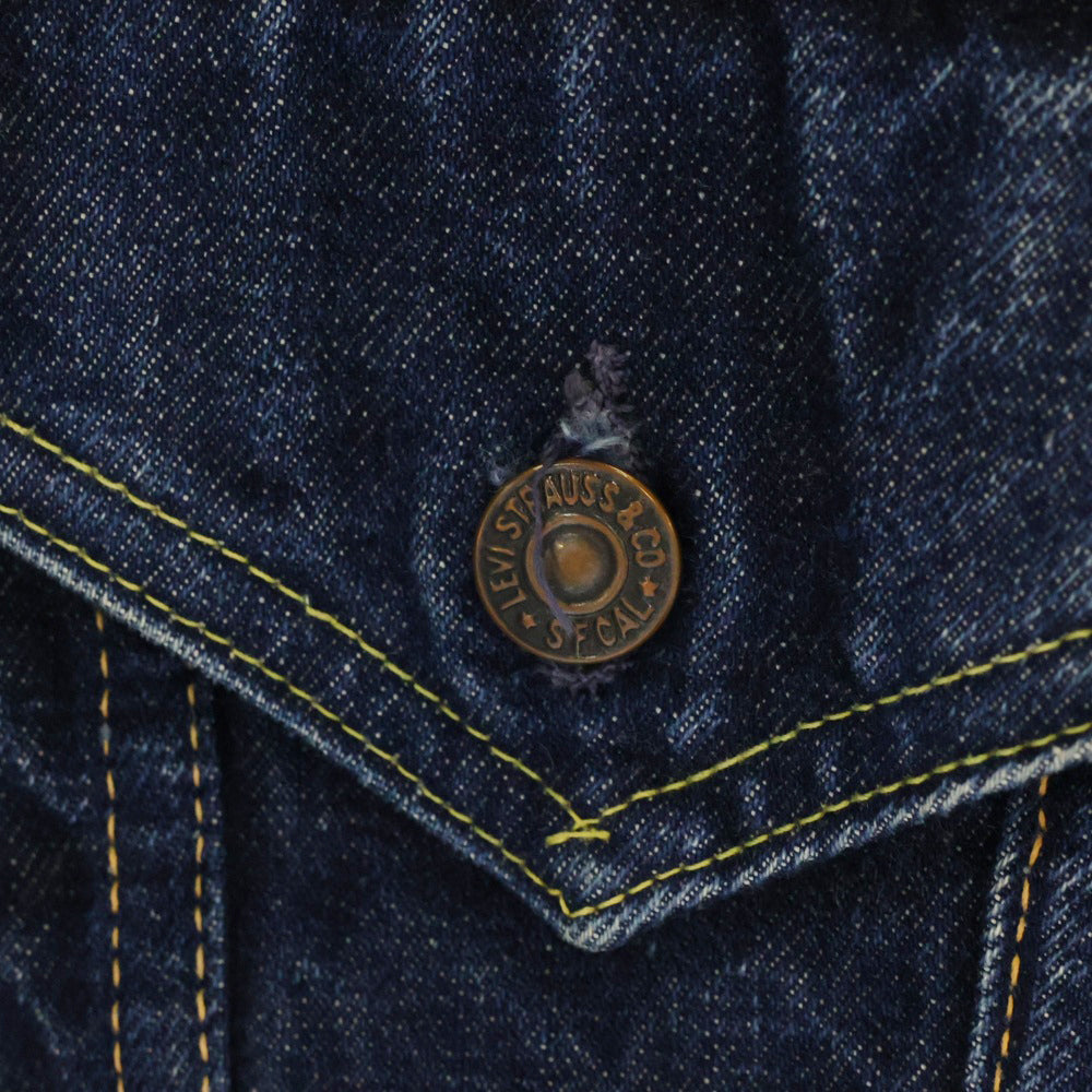 Levi's(リーバイス) 60s VINTAGE 557 BIG E 3rd ボタン裏刻印無し デニム トラッカージャケット インディゴ