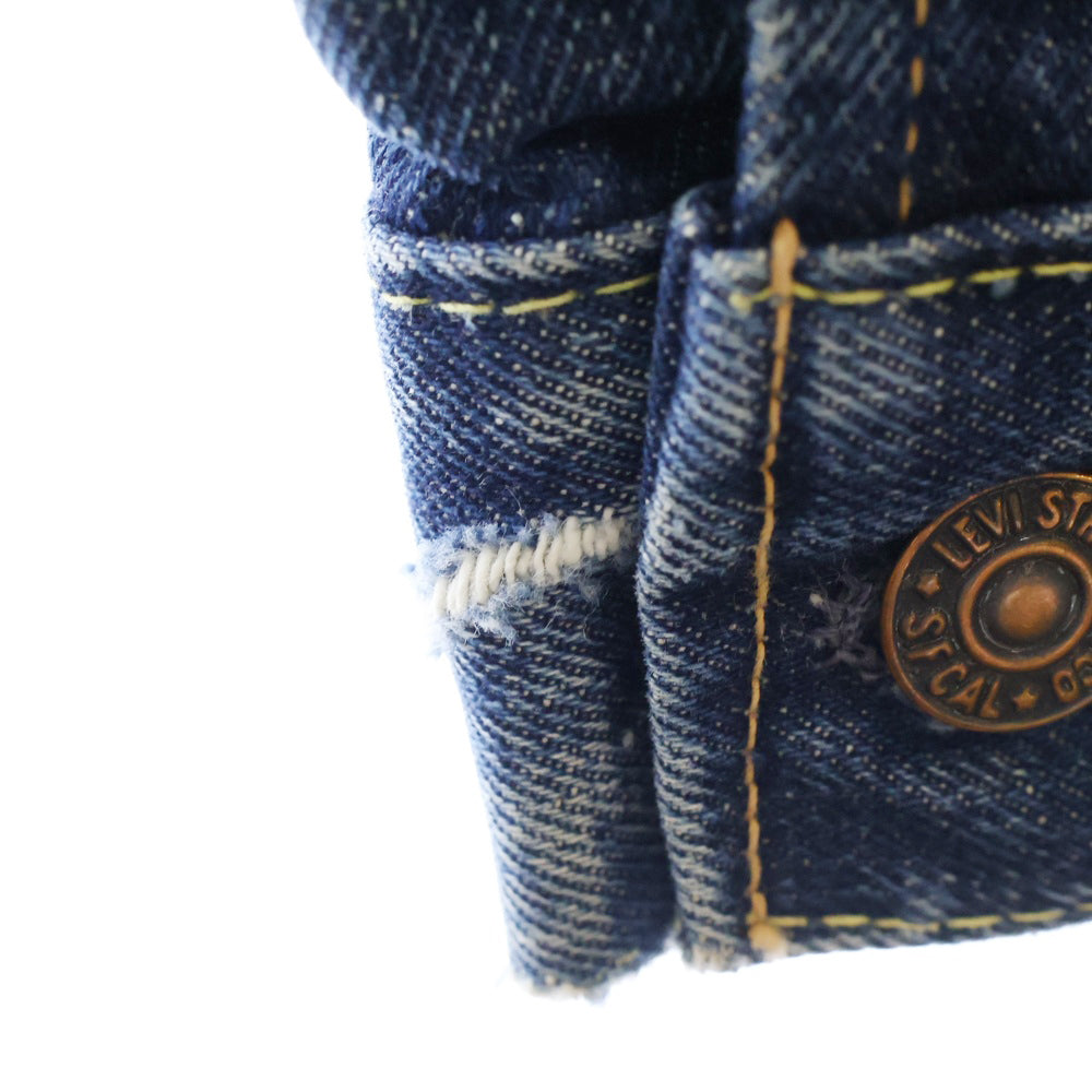 Levi's(リーバイス) 60s VINTAGE 557 BIG E 3rd ボタン裏刻印無し デニム トラッカージャケット インディゴ
