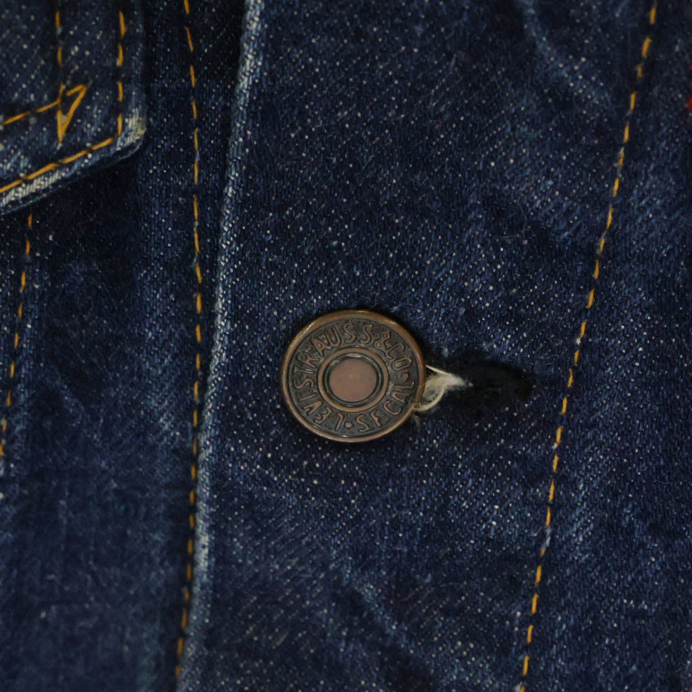 Levi's(リーバイス) 60s VINTAGE 70505 4th ボタン裏刻印525 デニム トラッカージャケット インディゴ