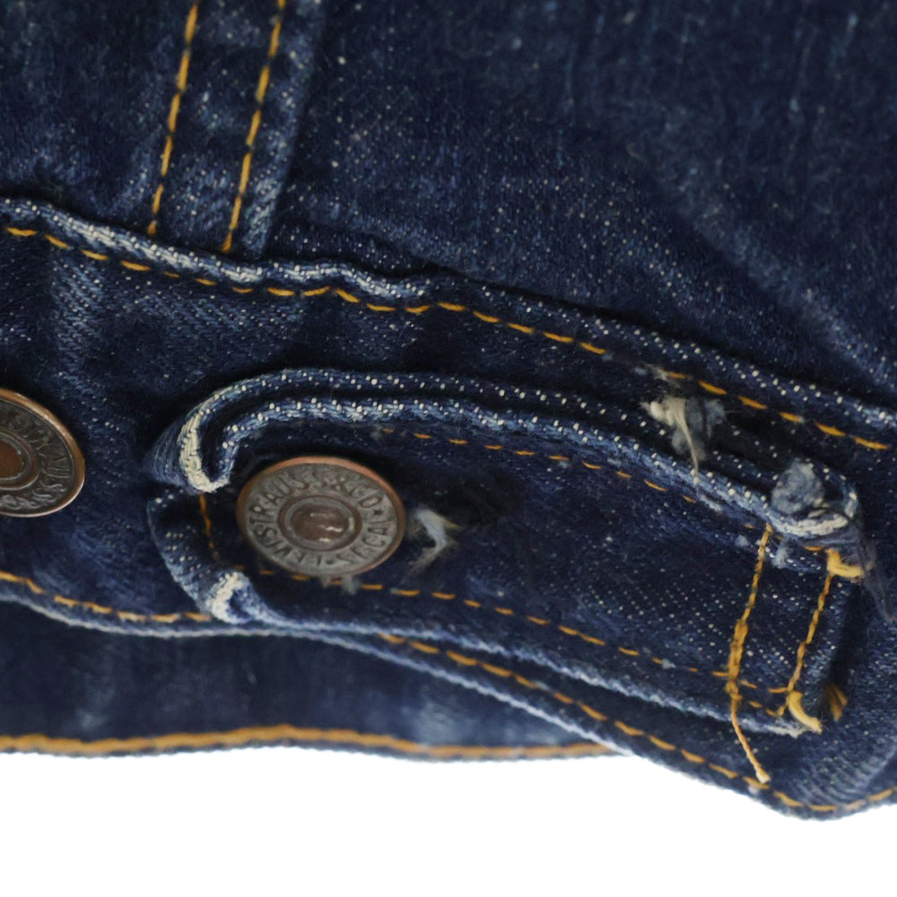 Levi's(リーバイス) 60s VINTAGE 70505 4th ボタン裏刻印525 デニム トラッカージャケット インディゴ