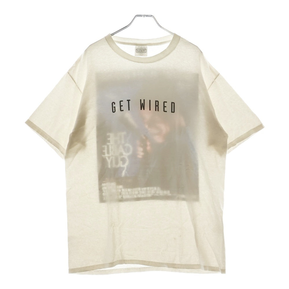 VINTAGE(ヴィンテージ) 90S The Cable Guy Jim Carey Get Wired 1996 Film Promo ジムキャリー 両面プリント 半袖Tシャツ ホワイト