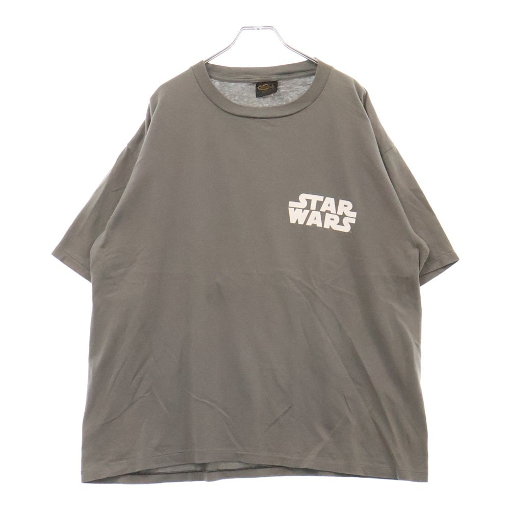 ヴィンテージ　スターウォーズ　ハン・ソロ　カーボナイト凍結　古着　Tシャツ　灰色 ヴィンテージ スターウォーズ ハン・ソロ カーボナイト凍結 古着