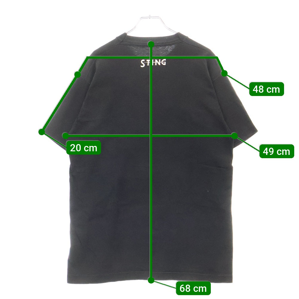 VINTAGE(ヴィンテージ) 90S THE MASK STING ザ マスク プリント 半袖Tシャツ ブラック