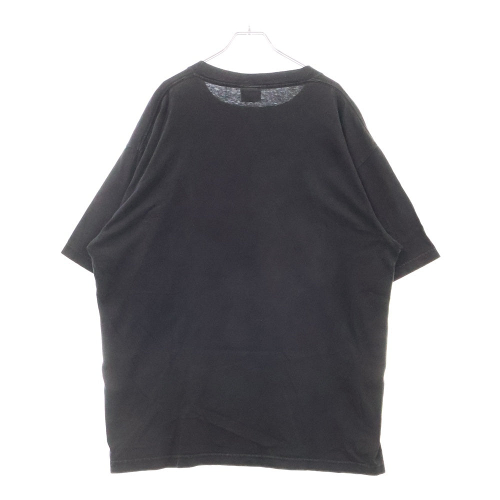 VINTAGE(ヴィンテージ) 90S Star Wars Palpatine パルパティーン 蓄光 フロッキープリント 半袖Tシャツ ブラック