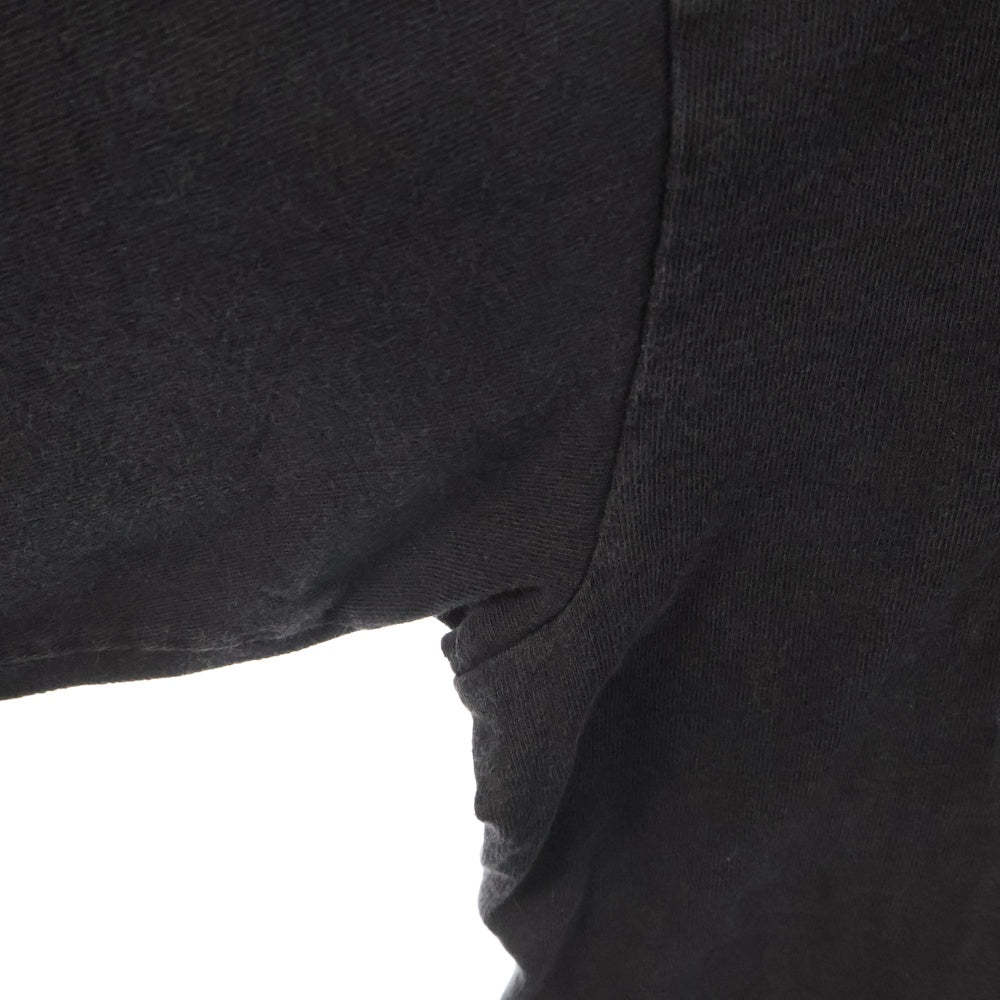 VINTAGE(ヴィンテージ) 90S Star Wars Palpatine パルパティーン 蓄光 フロッキープリント 半袖Tシャツ ブラック