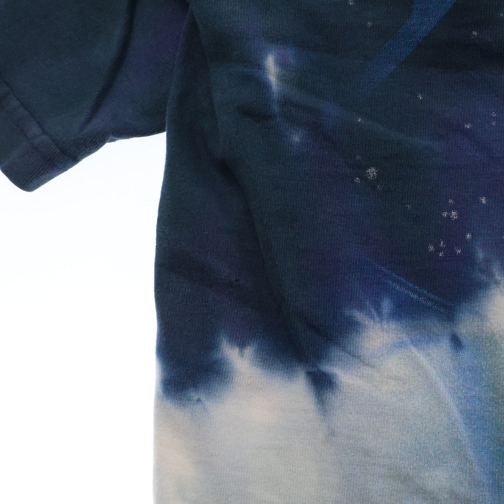VINTAGE(ヴィンテージ) 90S Star Wars Palpatine LIQUID BLUE リキッドブルー パルパティーン オーバープリント 半袖Tシャツ ブルー