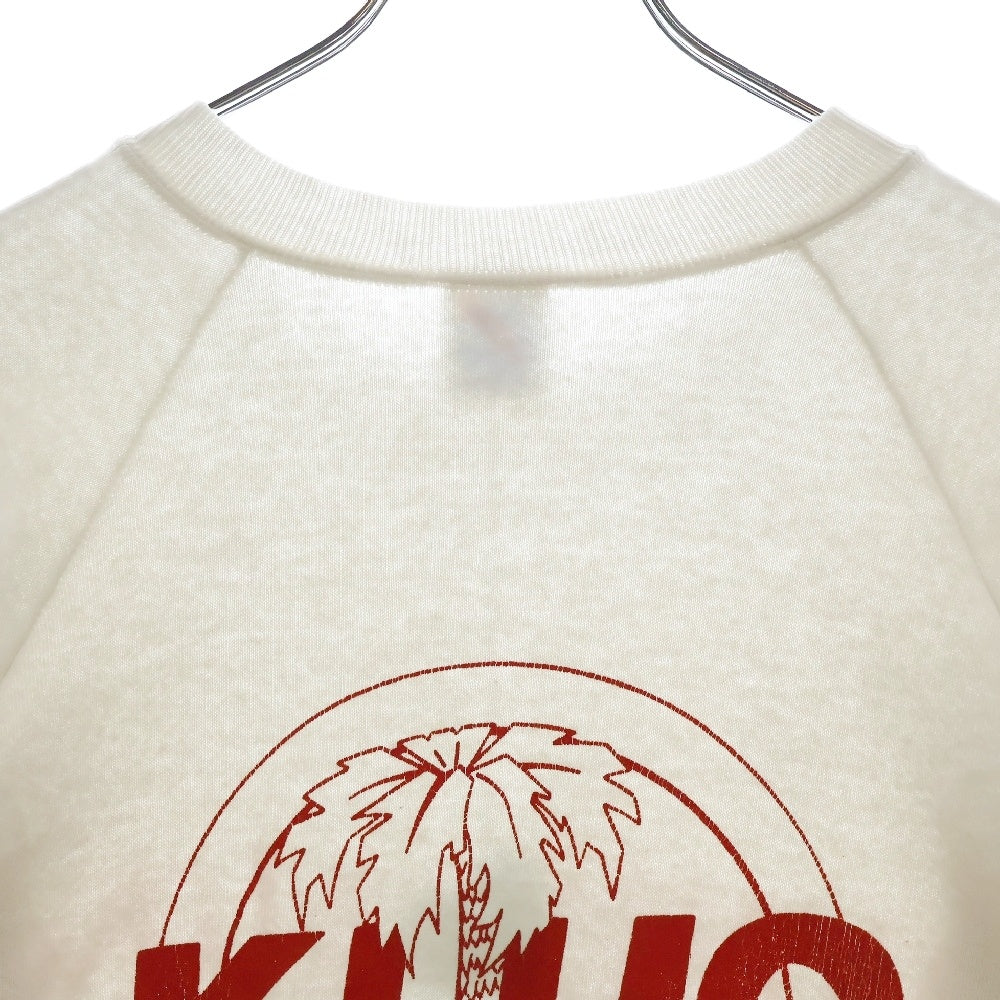 VINTAGE(ヴィンテージ) 90S HOME ALONE ホームアローン プリント ラグランスリーブ クルーネックスウェット ホワイト